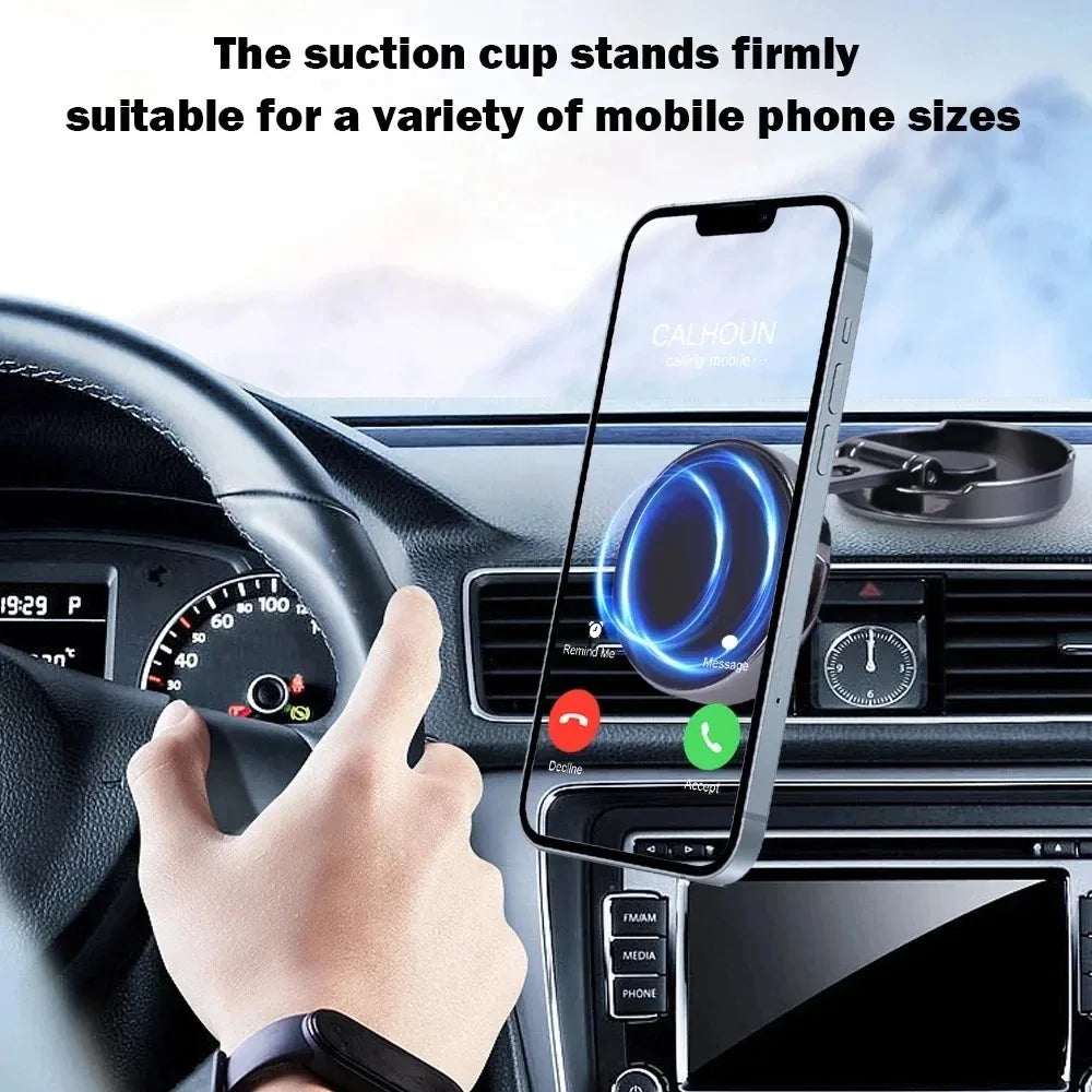 720 Degree Foldable Magnetic Phone Holder for Car Home and Office