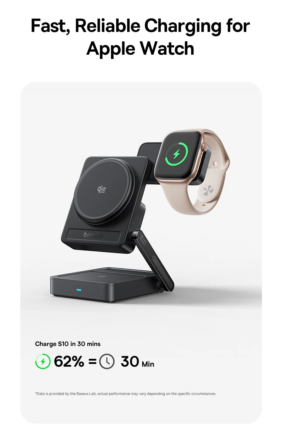 3-in-1 Foldable Magnetic Wireless Charging Station for Apple Devices - 12