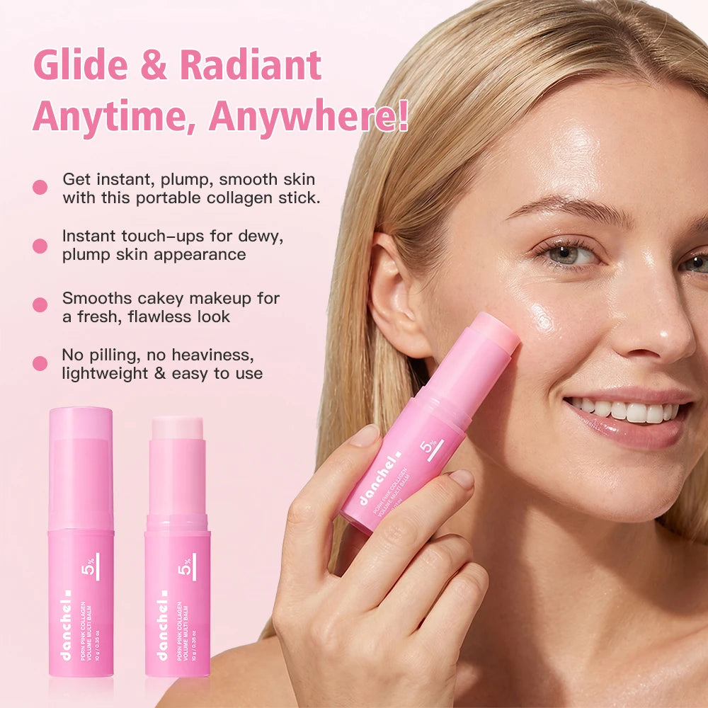 Collagen Multi-Balm Stick for Face and Neck Hydration