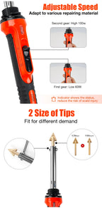 Plastic Repair Welding Tool and Bumper Soldering Kit