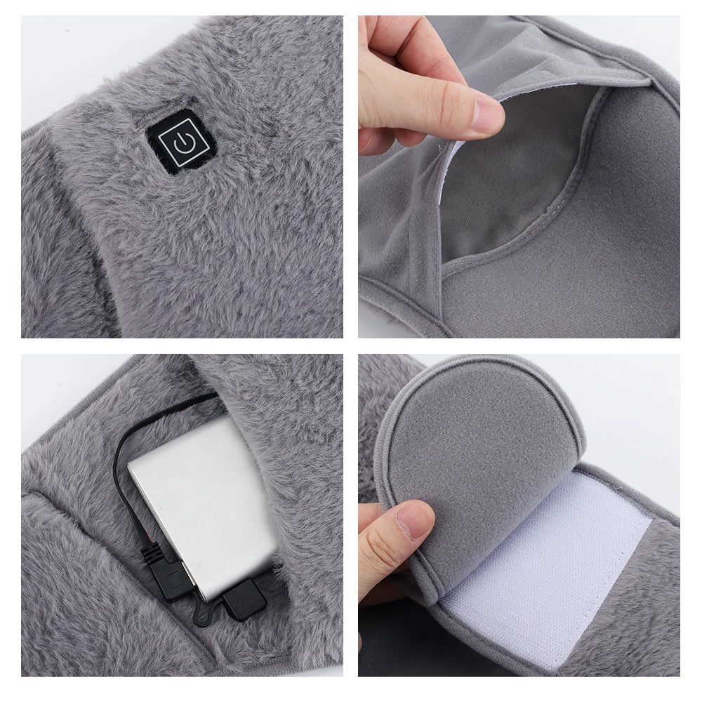 Electric Heating Pad Wrap for Back and Abdomen - 21
