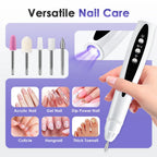 2-in-1 Cordless Electric Nail Drill and UV Curing Lamp