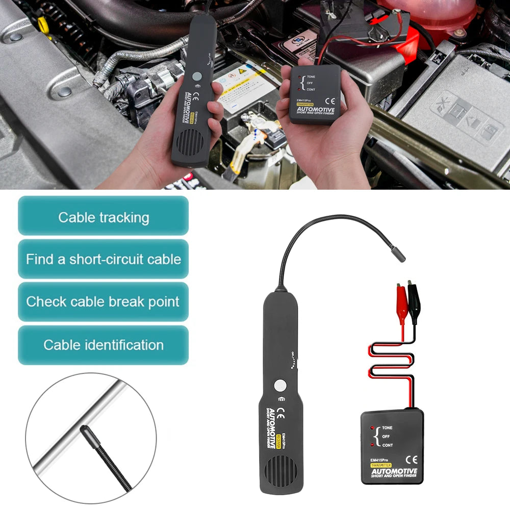 Automotive Short and Open Circuit Finder Tester 6V-42V DC