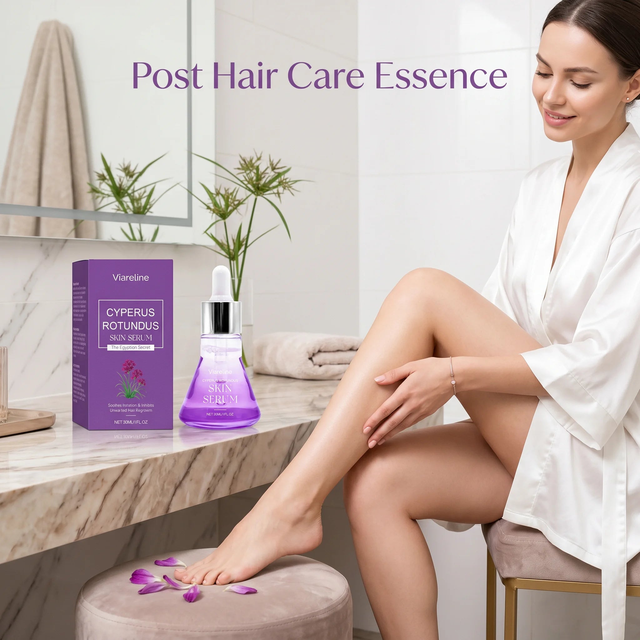 Cyperus Rotundus Hair Growth Inhibitor Serum for Post-Hair Removal - 6