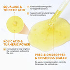 Brightening Kojic Acid and Turmeric Facial Serum