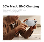 10000mAh Magnetic Wireless Power Bank with 30W Fast Charging