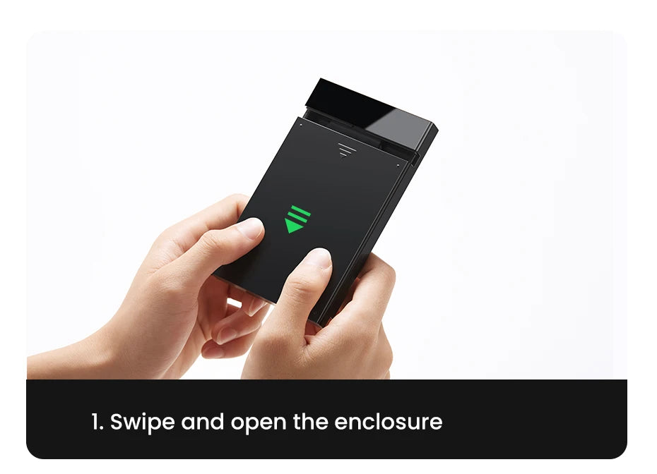 2.5-inch USB 3.1 Hard Drive Enclosure for SATA SSD and HDD