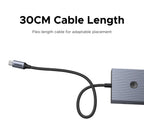 9-in-1 USB-C Hub 4K 60Hz Docking Station with 100W Power Delivery