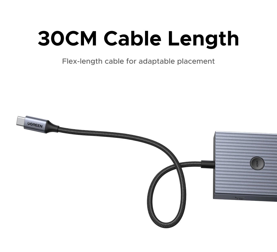 9-in-1 USB-C Hub with 4K 60Hz HDMI and 100W PD Charging