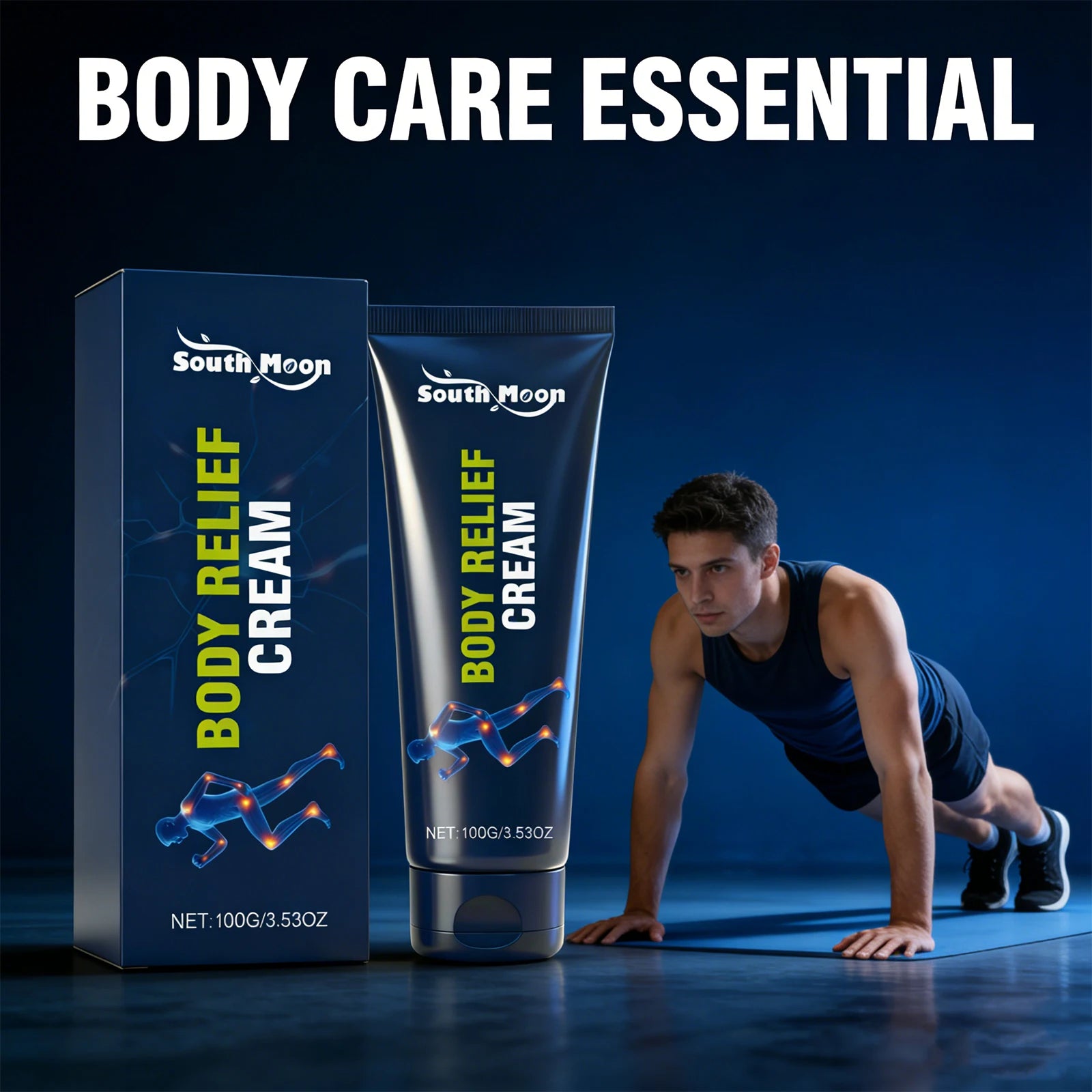 Soothing Joint and Muscle Relief Massage Cream - 10