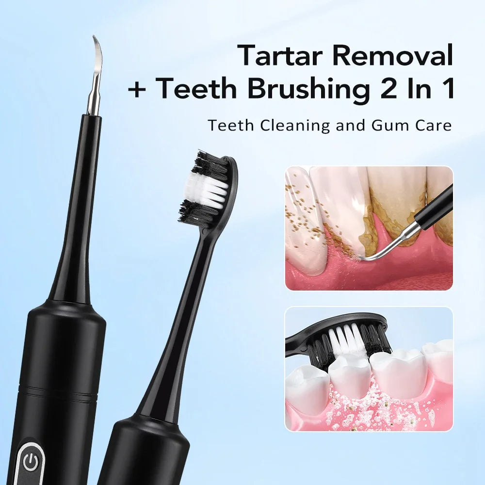 Electric Sonic Teeth Cleaner and Tartar Remover