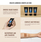 Waterproof Leg Makeup Foundation for Flawless Coverage