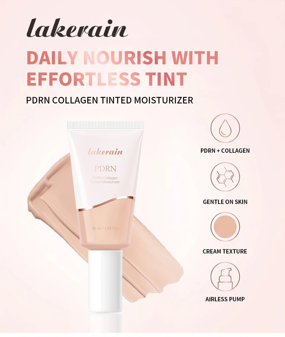 PDRN Collagen Tinted Moisturizer for Radiant Skin