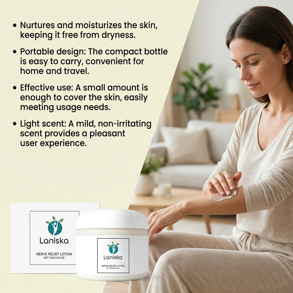 Soothing Nerve Relief Lotion for Tired Body Skin - 11