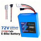72V Lithium-Ion E-Bike and Scooter Battery Pack