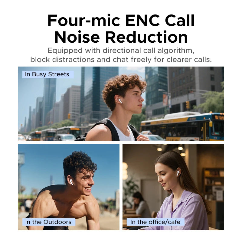 Wireless Bluetooth 6.0 TWS Earbuds with 35-Hour Battery Life - 6