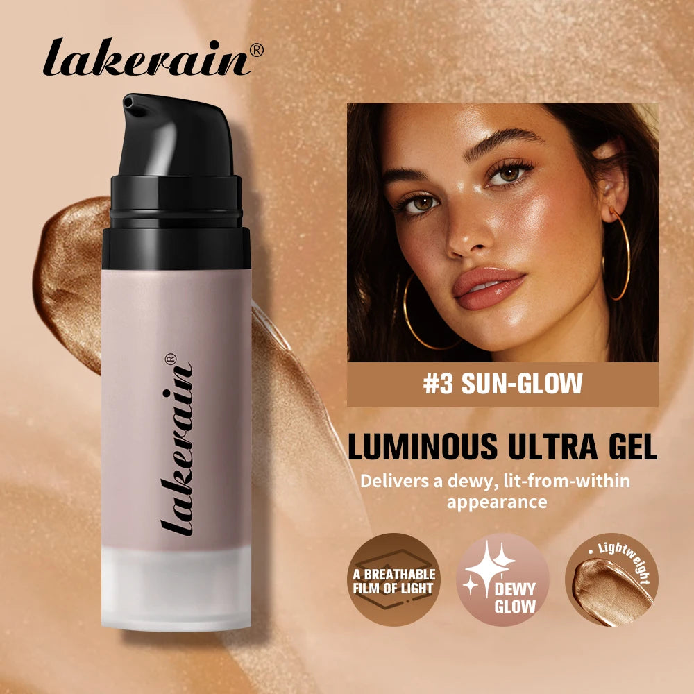 Luminous Hydrating Gel Highlighter and Face Primer - 3