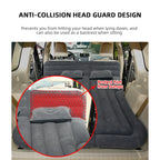 Inflatable Car Back Seat Mattress Bed with Pillows and Storage Bag