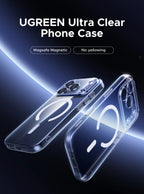 Magnetic Shockproof Clear Phone Case for iPhone 17 Series