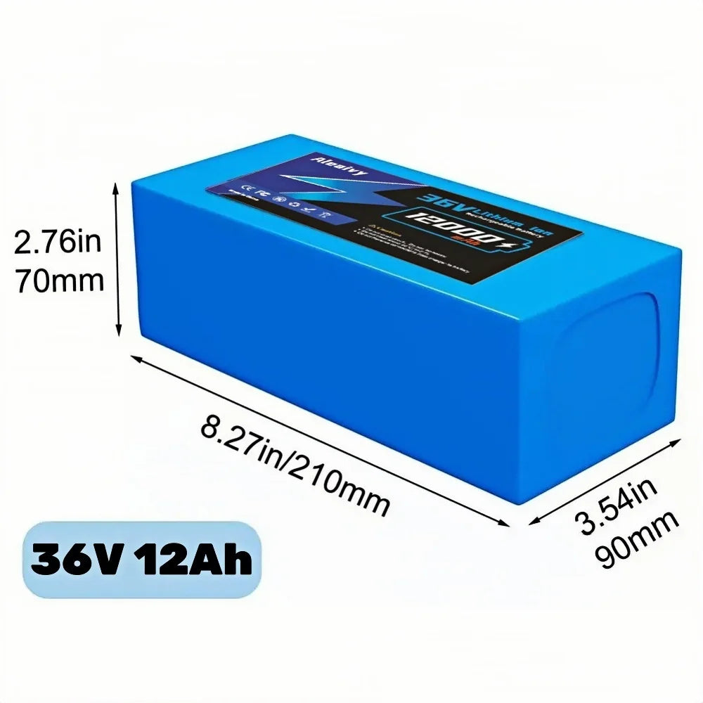 36V Lithium-Ion Rechargeable Battery Pack for Electric Scooters - 11