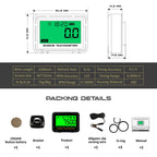 Digital Inductive Engine Tachometer and Hour Meter with Backlit LCD