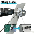 Electric Drill Plate Cutter Attachment Metal Sheet Nibbler Cutter