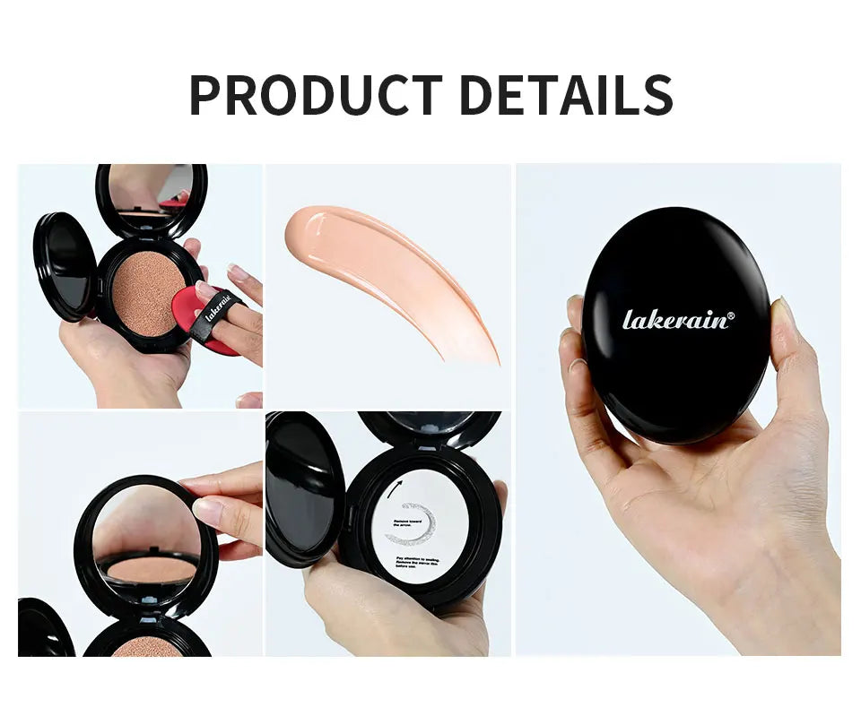 Semi-Matte Long-Lasting Cushion Foundation Concealer