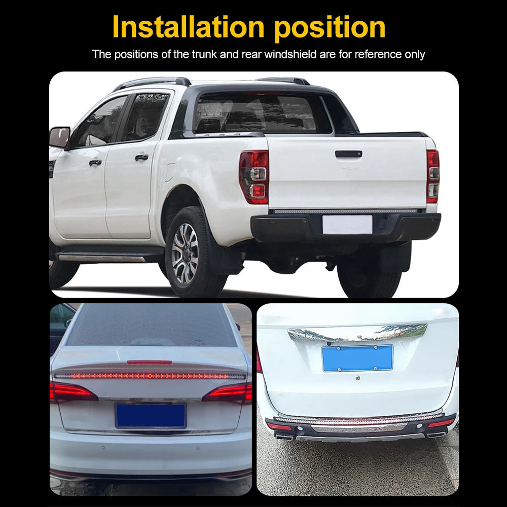 1M LED Tailgate Light Bar for Brake, Turn Signal and Reverse - 8