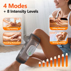 Wireless Heated Calf Compression Leg Massager