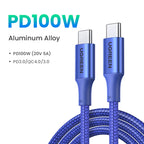 100W USB-C to USB-C Fast Charging and Data Cable