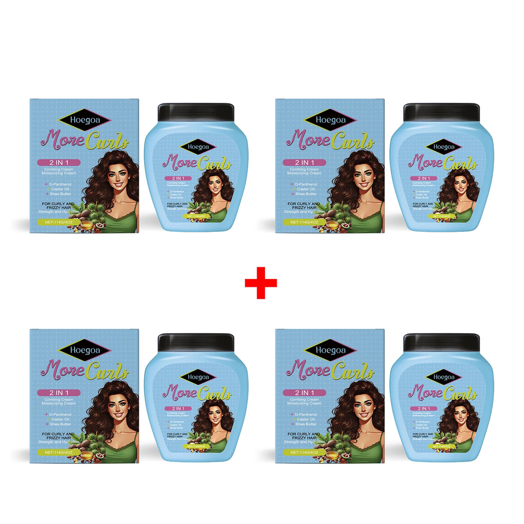Curl Defining and Moisturizing Hair Cream for Frizzy Hair