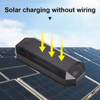 Solar Powered LED Simulated Car Anti Theft Strobe Warning Light