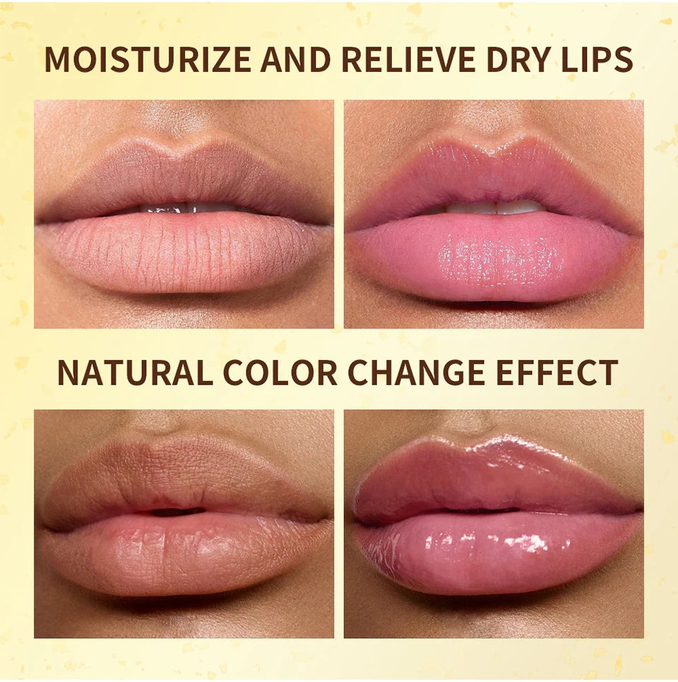 24K Gold Color-Changing Moisturizing Lip Balm
