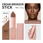 Cream Bronzer and Contouring Stick for Sculpted Face Makeup