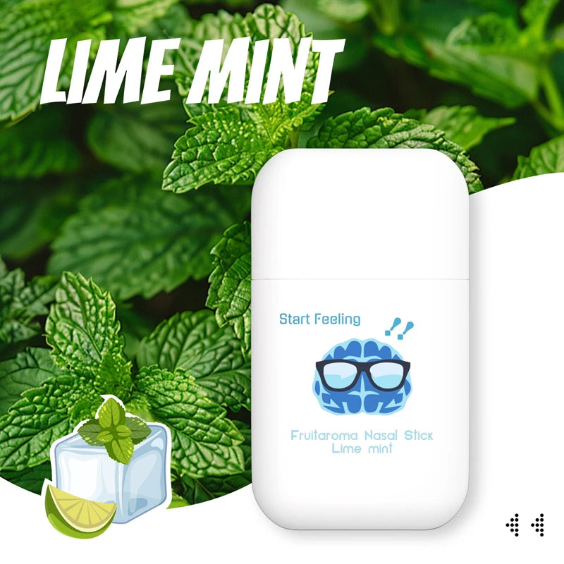 Refreshing Fruit Scent Energy Nasal Inhaler for Alertness