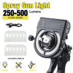 Adjustable LED Spray Gun Lighting for Precision Paint Work