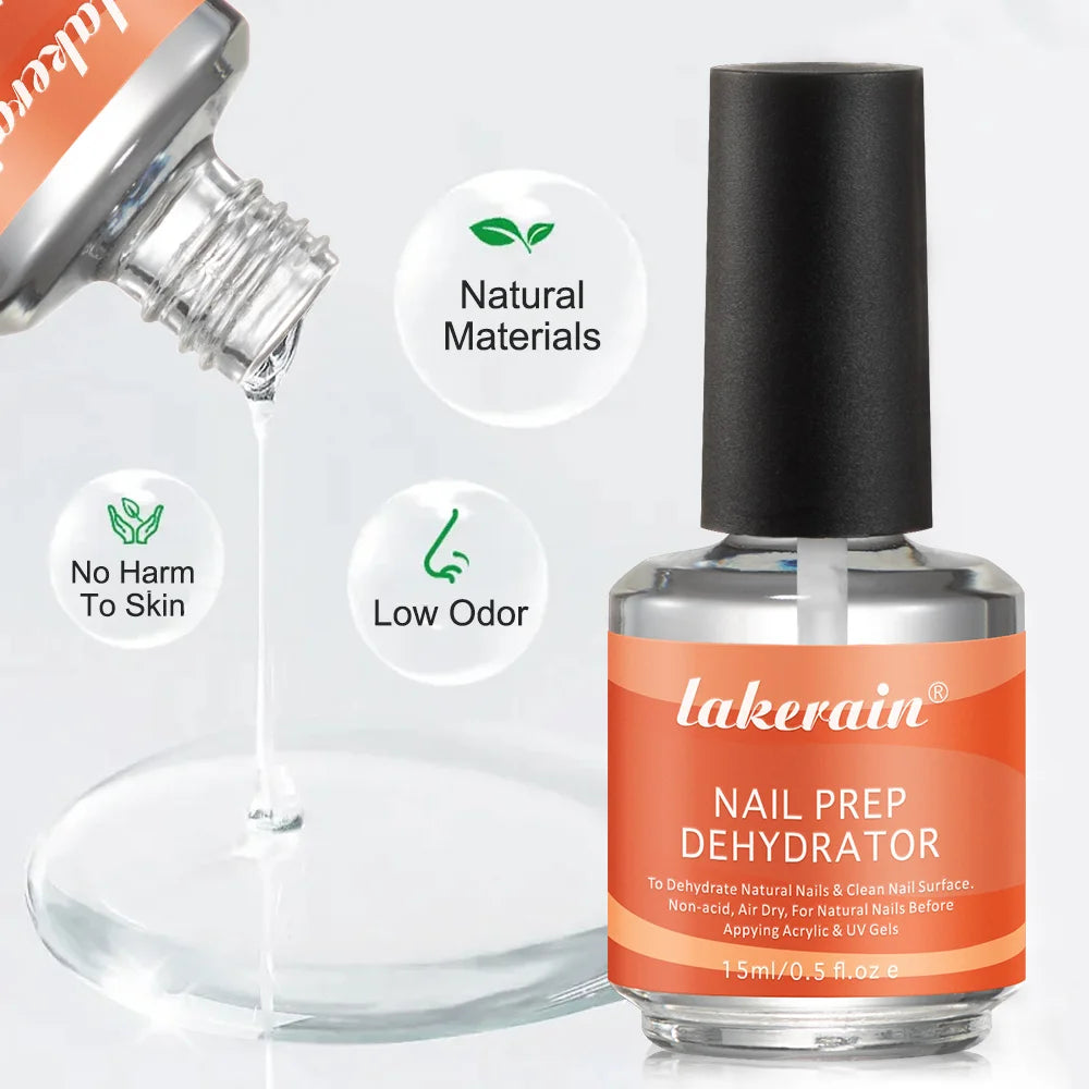 Nail Prep Dehydrator and Primer Set for Long-Lasting Manicures - 4
