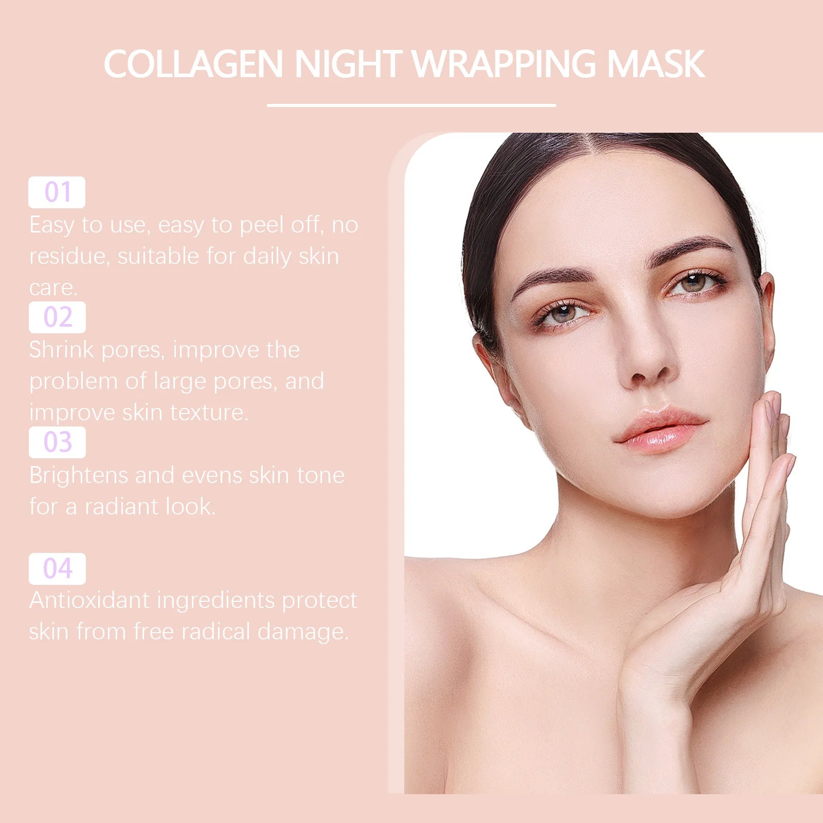 Collagen Overnight Firming Peel-Off Sleeping Mask - 10