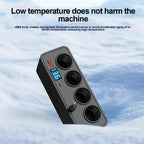 120W 7-in-1 Car Cigarette Lighter Socket Splitter with PD and USB