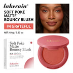 Matte Cream-to-Powder Bouncy Blush for Natural Flush