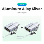 USB-C to USB 3.0 OTG Adapter for Smartphones, Tablets and Laptops