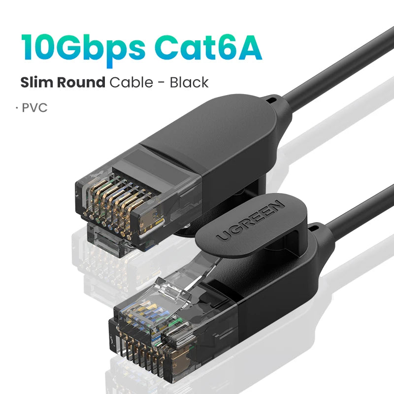 Cat6 Gigabit Ethernet Network Cable 1000Mbps RJ45 LAN Cord