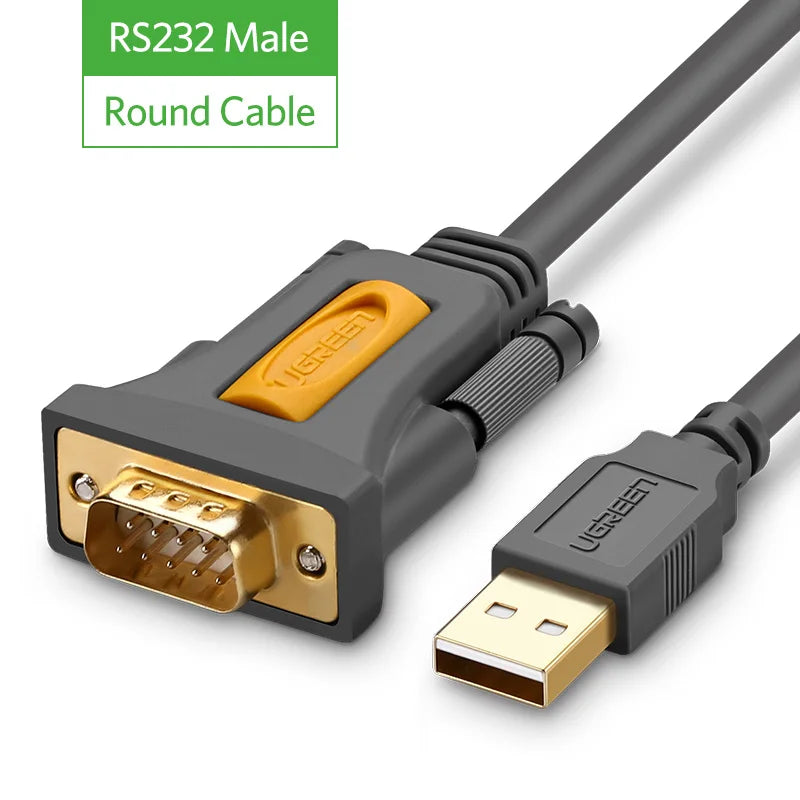 USB to RS232 DB9 Serial Adapter Cable - 15