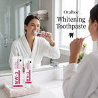 Teeth Whitening Toothpaste for Stain Removal and Fresh Breath
