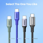 100W USB-C to USB-C Fast Charging and Data Cable