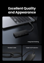 4-Port USB-C 3.2 Gen 2 Hub 10Gbps Multiport Adapter