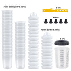 160ml Disposable Paint Mixing Cup System for Spray Guns