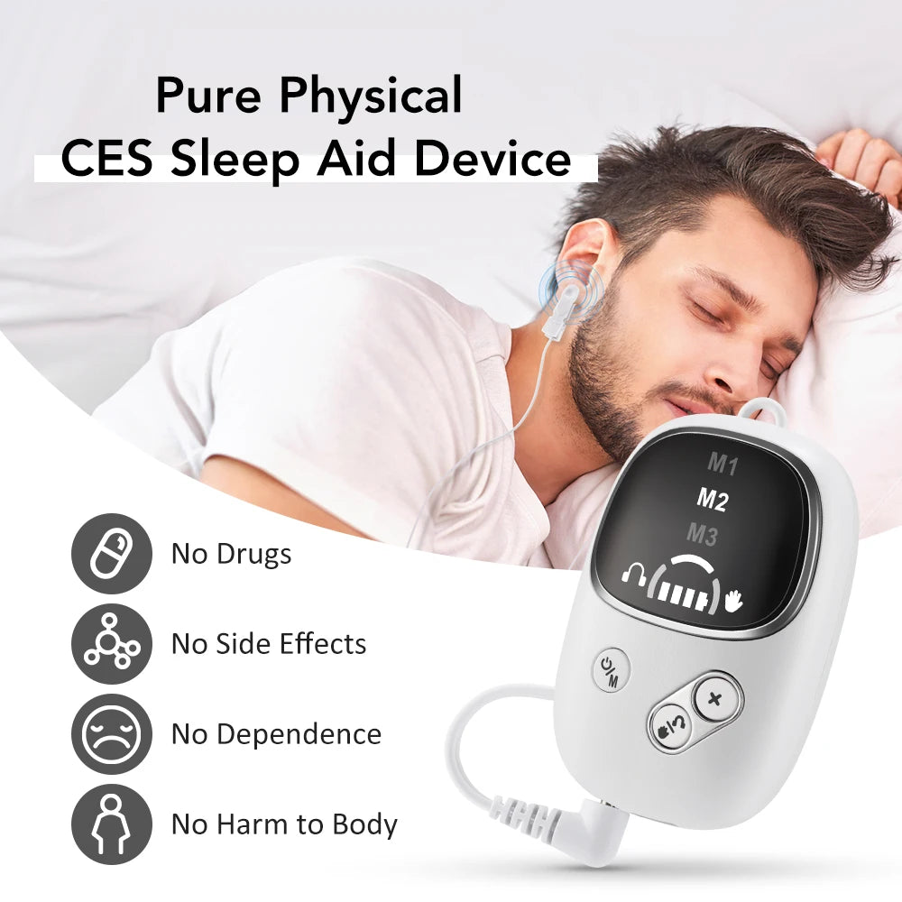 CES Sleep Aid Device for Insomnia and Anxiety Relief