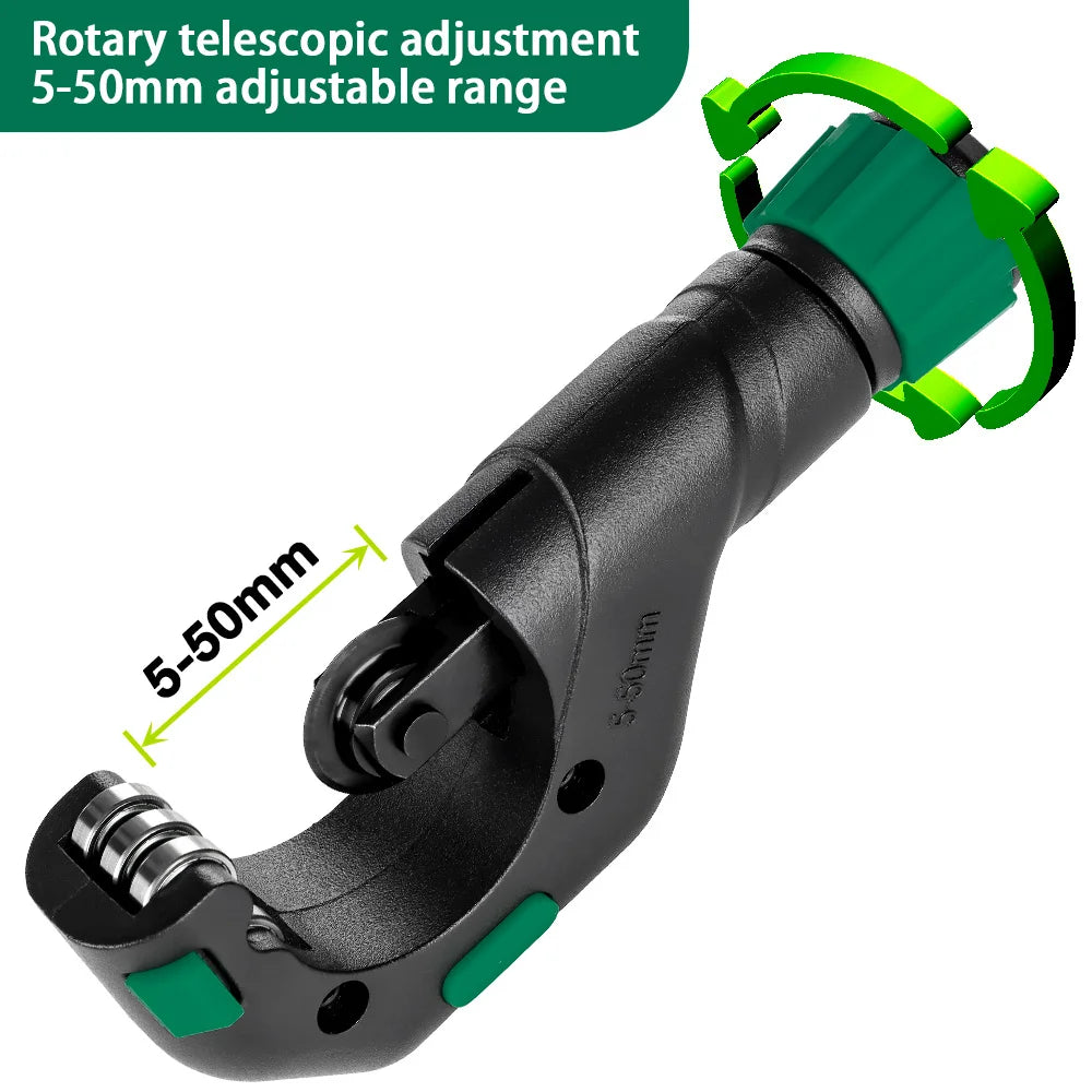 Heavy Duty Pipe and Tube Cutter 5-50mm for Metal and PVC - 3