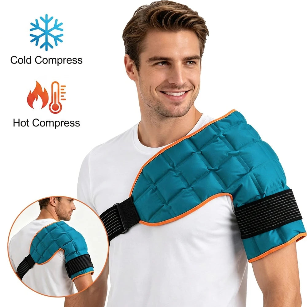 Reusable Hot and Cold Therapy Knee Ice Pack Wrap